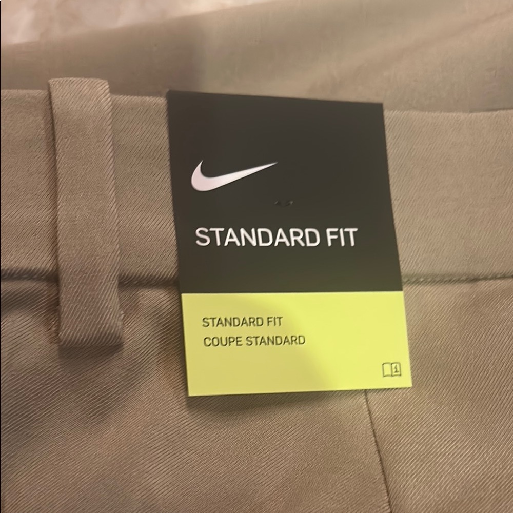Nike Standard Fit Tan Pants